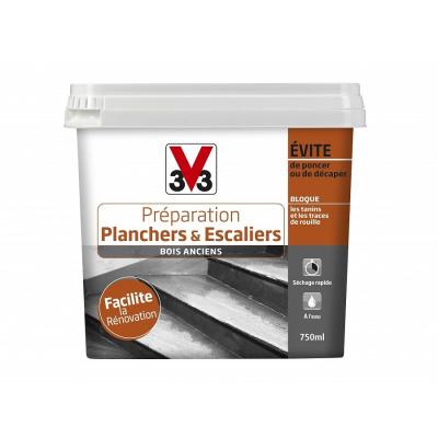 V33 PEINT Pr&eacute;paration Plancher Et Escalier V33 Satin Incolore 750ml