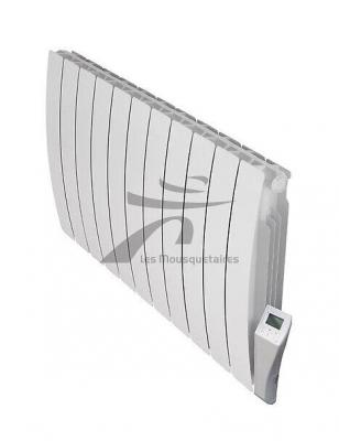 XELANCE Radiateur &eacute;lectrique &agrave; inertie fluide galbe Varno - 1800W
