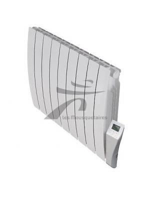 XELANCE Radiateur &eacute;lectrique &agrave; inertie fluide Galbe Verno - Blanc - 1500W