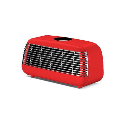 THOMSON Radiateur soufflant Fifty digital - C&eacute;ramique - Rouge - 1500W