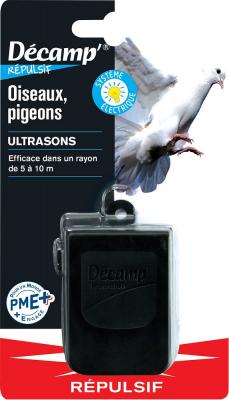 DECAMP D&eacute;camp' - R&eacute;pulsif ultrasons anti-pigeons '