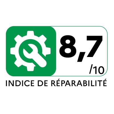 VITO Robot Tondeuse 20V Batterie 2.5Ah 500m2 - Station de charge - Cable p&eacute;riph&eacute;rique 130m- Autonomie 1h30 