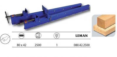 LEMAN  - Serre-joint dormant 80x42 serrage 2500 - 080.42.2500