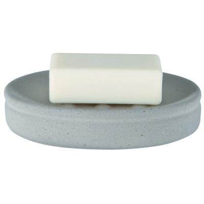  Spirella Porte savon C&eacute;ramique CEMENT Gris