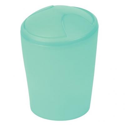 GENERIQUE Poubelle &agrave; bascule pp move 2L Frosty Mint - Bleu - Spirella