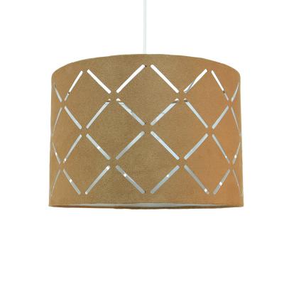 C CREATION Suspension en tissu velours - carsiflor - Marron - Marron - C-cr&eacute;ation