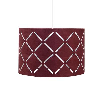 C CREATION Suspension en tissu velours - carsiflor - Prune - Prune - C-cr&eacute;ation