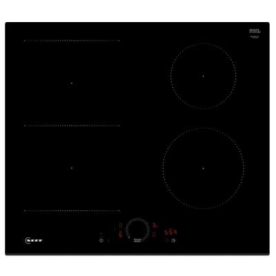 NEFF Table de cuisson induction 60cm 4 feux 6900w noir T56FHS1L0