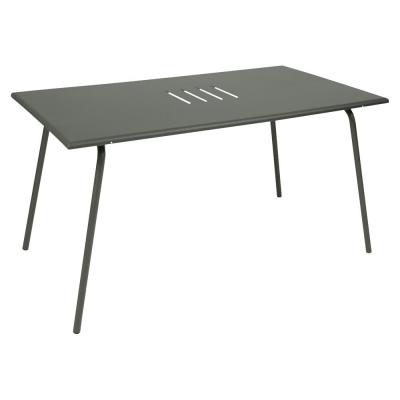 FERMOB Table de jardin Monceau - Acier - Romarin - 6 personnes 