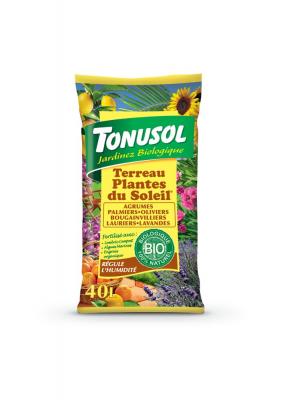 TONUSOL Terreau plantes du soleil 40L 