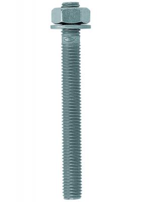 FISCHER  - Tige filet&eacute;e FIP G M10x120 - Sachet de 4 tiges