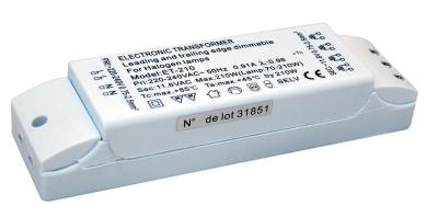 TIBELEC Transformateur &eacute;lectrique 100W - Lampes halog&egrave;ne 