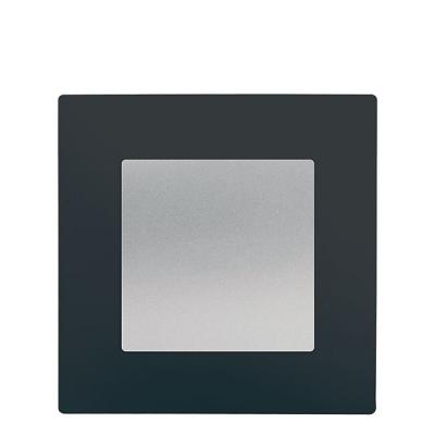 SIEMENS  - Va et Vient Silver Delta Viva + Plaque Anthracite
