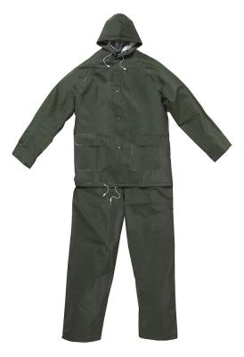 ROUCHETTE Ensemble de pluie - Veste et Pantalon BRUINE vert XXL