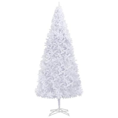 Vidaxl sapin de no&euml;l artificiel 500 cm blanc 284296