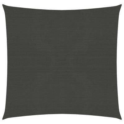 HELLOSHOP26 Voile D'ombrage 160 G/M&sup2; 4,5 X 4,5 M Pehd Anthracite  02_0008928