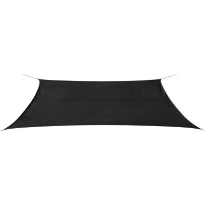 HELLOSHOP26 Voile d'ombrage parasol en pehd rectangulaire 4 x 6 m anthracite  02_0008589 