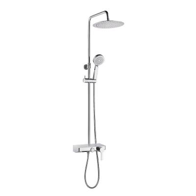 ESSEBAGNO Waterbox II colonne de douche m&eacute;canique chrom&eacute;e 