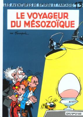 Spirou et Fantasio - Tome 13 - Le Voyageur du M&eacute;sozo&iuml;que (BD)