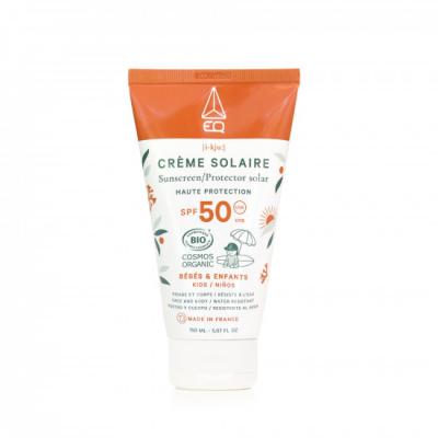 EQ  Sunscreen Bebe SPF 50 Bio Cosmos - Crme solaire 150 mL