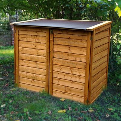 CHALET & JARDIN CHALET & JARDIN Coffre de rangement 1350L - 150x98x130cm - Marron