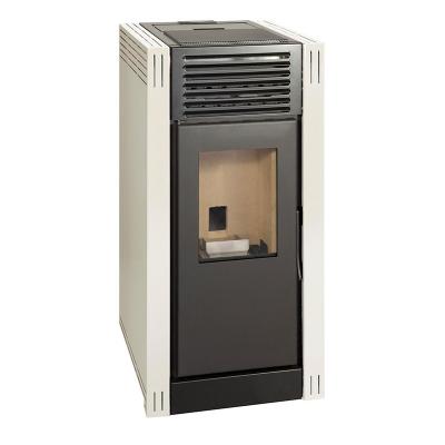 ESCALOR Po&ecirc;le &agrave; granul&eacute;s  de 7Kw Blanc Perl&eacute; Narel