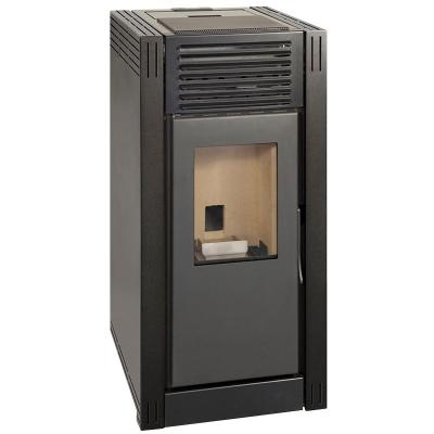 ESCALOR  Po&ecirc;le &agrave; granul&eacute;s NAREL 7kW noir mat
