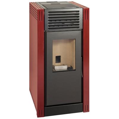 ESCALOR  Po&ecirc;le &agrave; granul&eacute;s NAREL 8kW rouge imp&eacute;rial