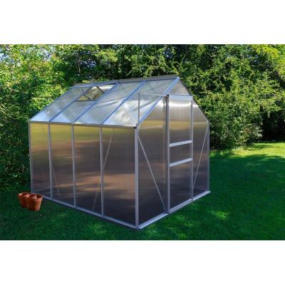  Serre jardin polycarbonate ""Diamant 86"" + Base - 4,75m&sup2;