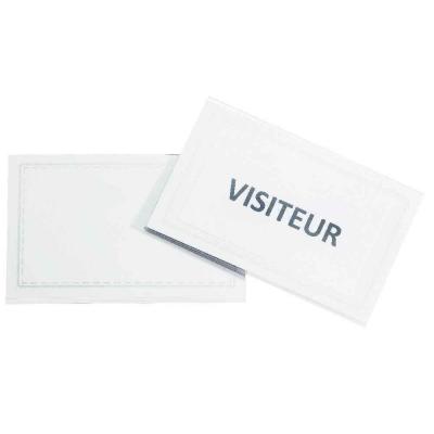 AUTRE Badge pince + epingle 56x90 - boite de 50