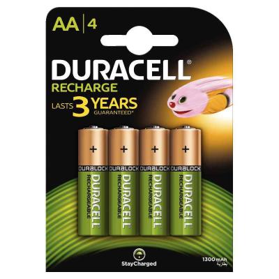DURACELL StayCharged DC1500 - batterie - type AA - NiMH x 4