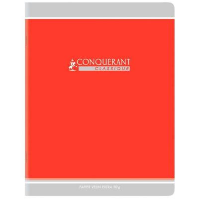 OXFORD Cahiers Conqu&eacute;rant piq&ucirc;re - 17x22 cm - 32 pages - grands carreaux