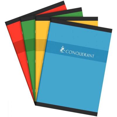 Cahier piqures Conquerant grand carreaux A4 192p 70g