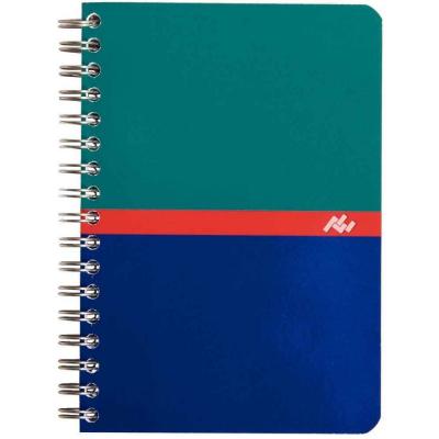 CONQUERANT Carnet spirales  105x148 petit carreaux 70g 180p