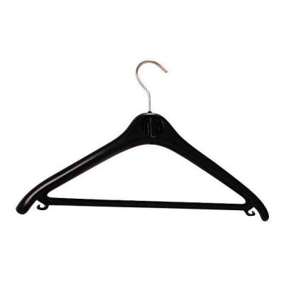ALBA  Lot de 20 cintres abs - Noir - 36x36x14cm