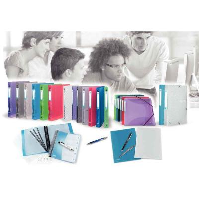 ELBA MODLING  - Classeur Hawai Pp 4 Anneaux D15 A4 Incolore