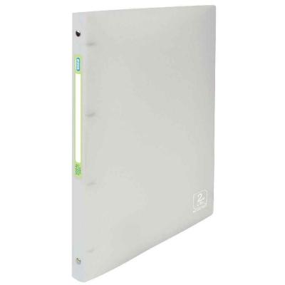  Elba 2nd Life Classeur &agrave; anneaux en polypropyl&egrave;ne A4 dos 20 mm Incolore