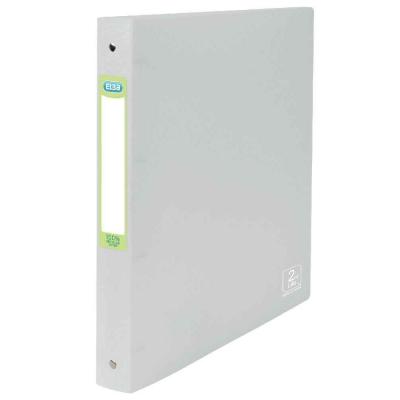 ELBA  Classeur 4 Anneaux 2nd Life A4+ Pp Dos De 40 Mm Translucide Incolore