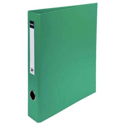EXACOMPTA Classeur  pvc 4 anneaux - dos 50mm + porte &eacute;tiquette - vert