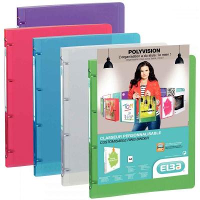 ELBA Classeur personalisable yeka transparent A4+ - dos 20 mm