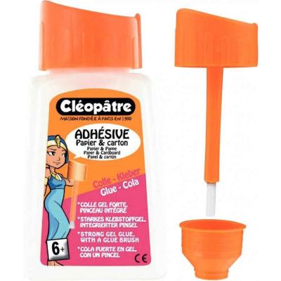 CLEOPATRE Colle forte ADHESIVE avec pinceau 80 g - Cl&eacute;op&acirc;tre - couleur variant