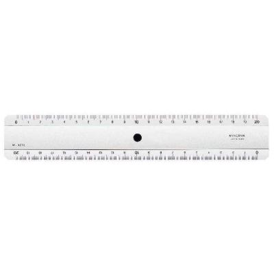 MINERVA  - Double Decimetre 2 Biseautee Transparent Gx22