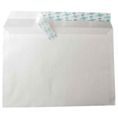 LA COURONNE  - Enveloppes Blanches A4 100g Bandes Detachables - Boite De 250 