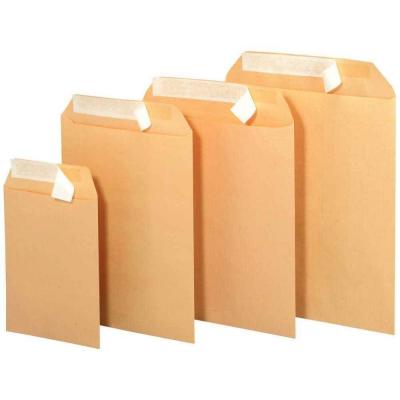  Enveloppes Kraft 90g 23x32 Bandes Detachables Ab - Paquet De 50