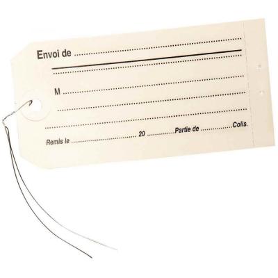 AGIPA  - Etiquettes Envoi Fil Metal - Carnet De 10 