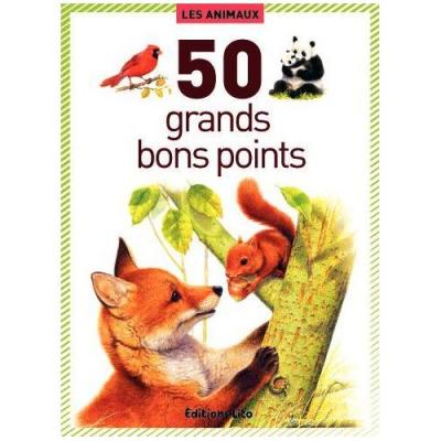 LITO Grandes images "les animaux" - boite de 50