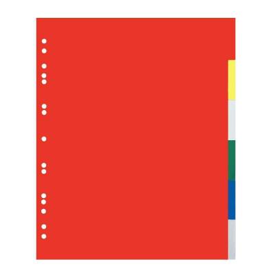 AUTRE Intercalaires Polypro - 6 Positions - A4 + - Exacompta 