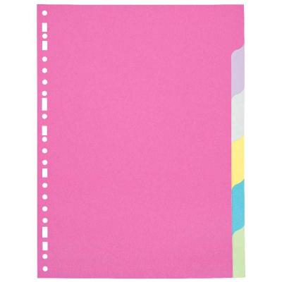  Pochette De 6 Intercalaires Carton A4 Coutal J4500 Lot De 7