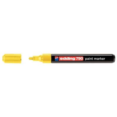 EDDING  - Marqueur Peinture Permanent 790 Pointe Ogive Jaune