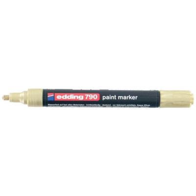 EDDING Marqueur peinture permanent  790 pointe ogive or